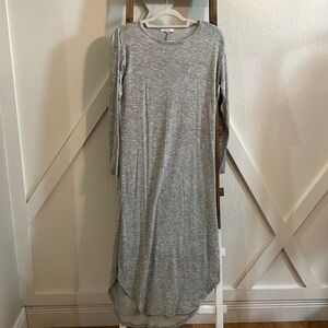 Z SUPPLY Grey sweater maxi dress